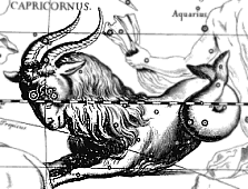 Созвездие Козерога. Атлас Гевелия